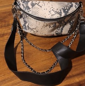 Steve Madden Snake Belt Bag Fanny Pack